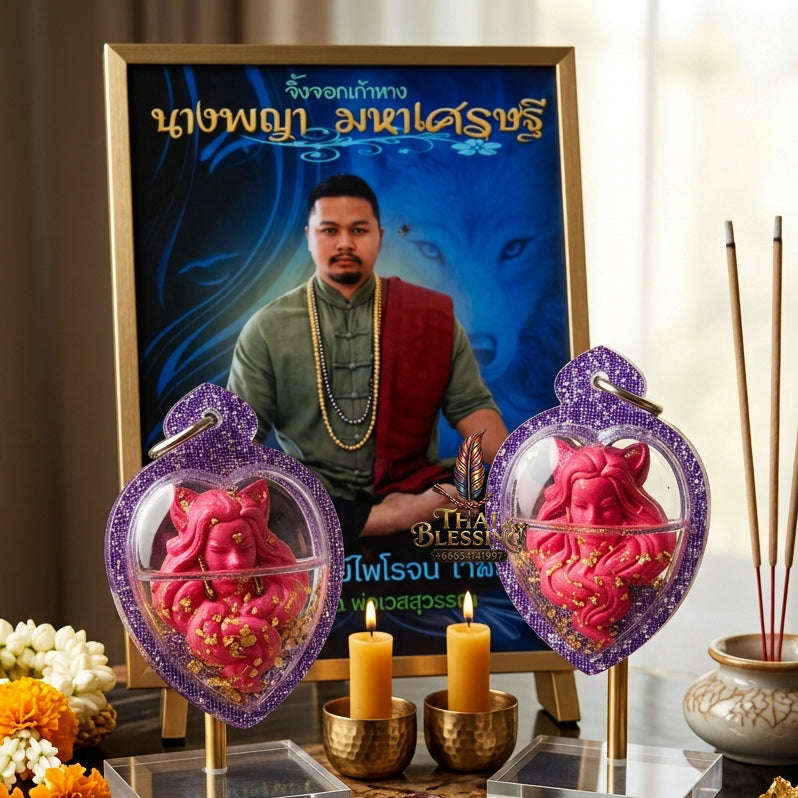 ✨ [The Sovereign of Infinite Allure & Magnetic Influence: The 2026 "Grand-Master" Edition] Sacred "Chingchok Kao Hang (The 9-Tailed Fox Empress of Celestial Seduction)" – Special "Maha Sane Charm-Powder & Sacred-Oil" Thai Blessing Co By RURUECHA