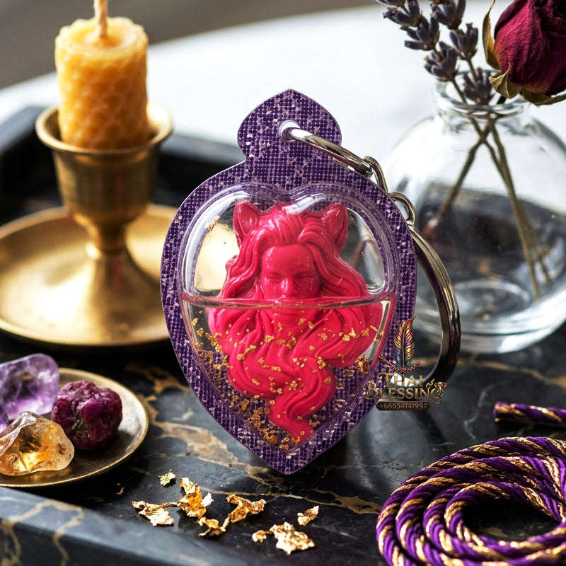 ✨ [The Sovereign of Infinite Allure & Magnetic Influence: The 2026 "Grand-Master" Edition] Sacred "Chingchok Kao Hang (The 9-Tailed Fox Empress of Celestial Seduction)" – Special "Maha Sane Charm-Powder & Sacred-Oil" Thai Blessing Co By RURUECHA