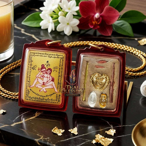 ✨ [The Sovereign of Infinite Allure: Master-Edition Locket] Sacred "Phaya The Krua" (The Lord of Universal Enticement) – Special "Gold-Field" Master-Teacher Edition (Female-to-Female Attraction) Thai Blessing Co By RURUECHA