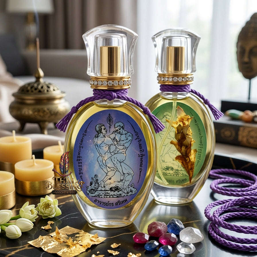 ✨ [The Sovereign of Infinite Allure: Master-Edition Pheromone Alchemy] Sacred "LGBTQ+ Maha Mantra" Attraction Perfume – Consecrated by Achan Korn Trithep (2024) Thai Blessing Co By RURUECHA