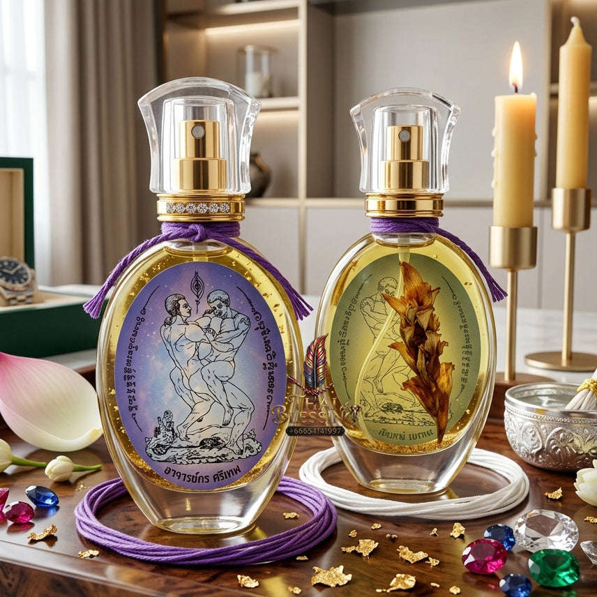✨ [The Sovereign of Infinite Allure: Master-Edition Pheromone Alchemy] Sacred "LGBTQ+ Maha Mantra" Attraction Perfume – Consecrated by Achan Korn Trithep (2024) Thai Blessing Co By RURUECHA