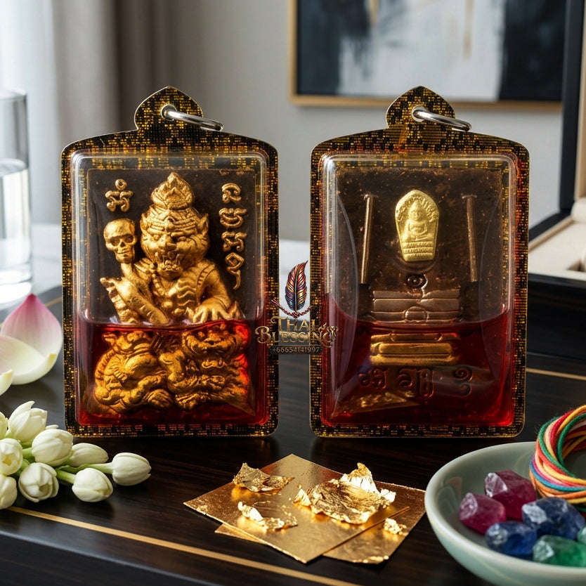 ✨ [The Sovereign of Infinite Allure: The 2019 Master-Edition] Sacred "Poo Seua Jao Sanaeh" (The Tiger-Grandfather of Enchantment) – Special "Herb-Matrix & Red-Chicken Oil" Immersion Thai Blessing Co By RURUECHA