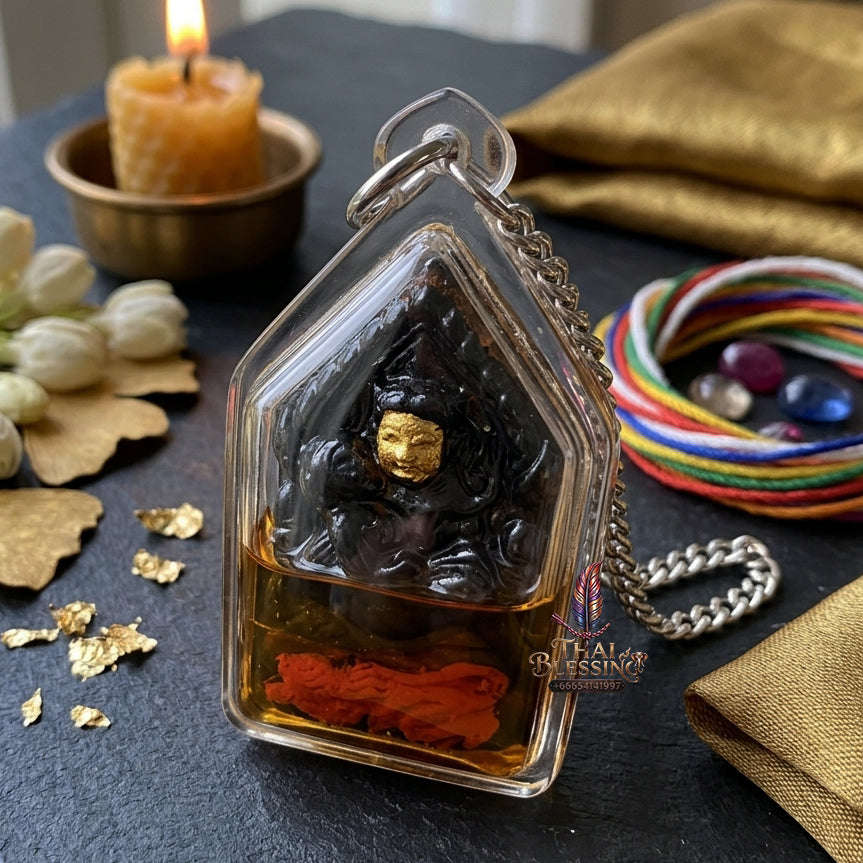 ✨ [The Sovereign of Infinite Allure: The 2026 Master-Edition] Sacred "Phet Phaya Thorn Um Nang" (The Spirit of Divine Seduction) – Special "Sacred Powder & Occult Matrix" – Encased in "Sao Long" (Obsession-Herb) Oil Thai Blessing Co By RURUECHA