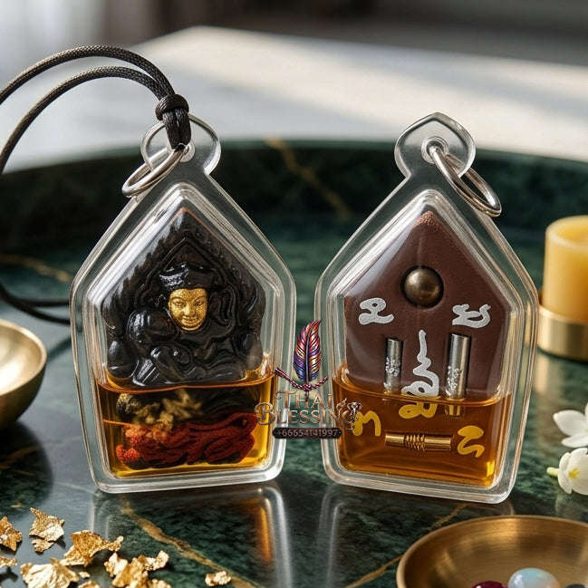 ✨ [The Sovereign of Infinite Allure: The 2026 Master-Edition] Sacred "Phet Phaya Thorn Um Nang" (The Spirit of Divine Seduction) – Special "Sacred Powder & Occult Matrix" – Encased in "Sao Long" (Obsession-Herb) Oil Thai Blessing Co By RURUECHA