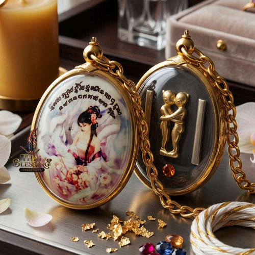 ✨ [The Sovereign of Infinite Allure & The Arch-Enchanter's Frequency: The 2026 "Grand-Master" Sovereign Edition] Sacred "Locket Nang Jing Jok (The Sovereign Fox-Spirit of Unrivaled Magnetism)" – Special "Mystic-Aura & Attraction" Thai Blessing