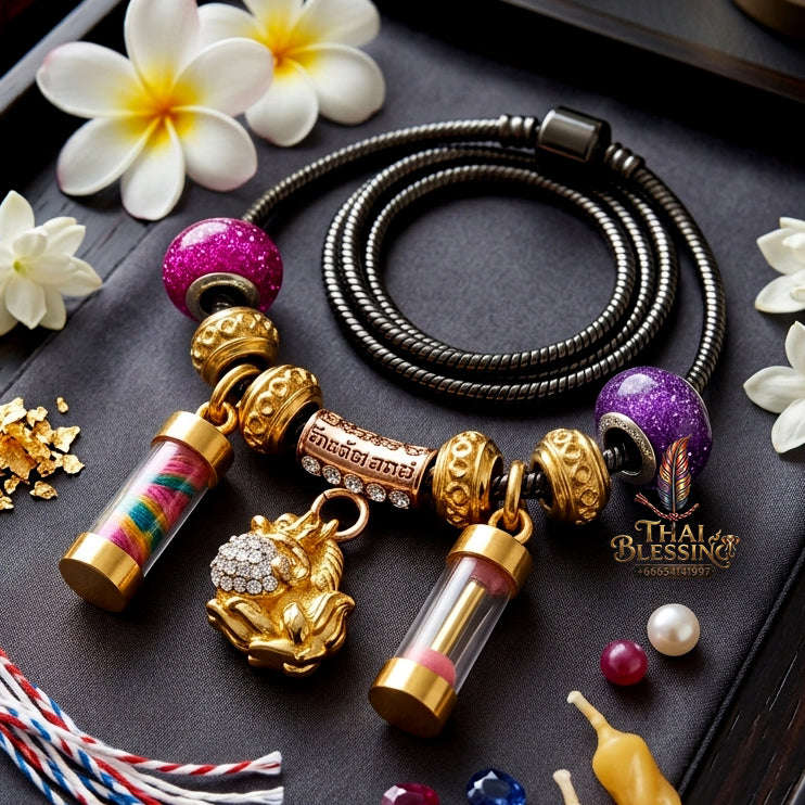 ✨ [The Sovereign of Infinite Allure: The Master-Edition] Sacred "Soi Mongkhon Chingchok 9 Hang" (The 9-Tailed Fox Sovereign Necklace) Thai Blessing Co By RURUECHA