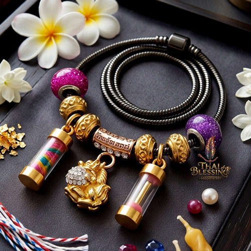 ✨ [The Sovereign of Infinite Allure: The Master-Edition] Sacred "Soi Mongkhon Chingchok 9 Hang" (The 9-Tailed Fox Sovereign Necklace) Thai Blessing Co By RURUECHA