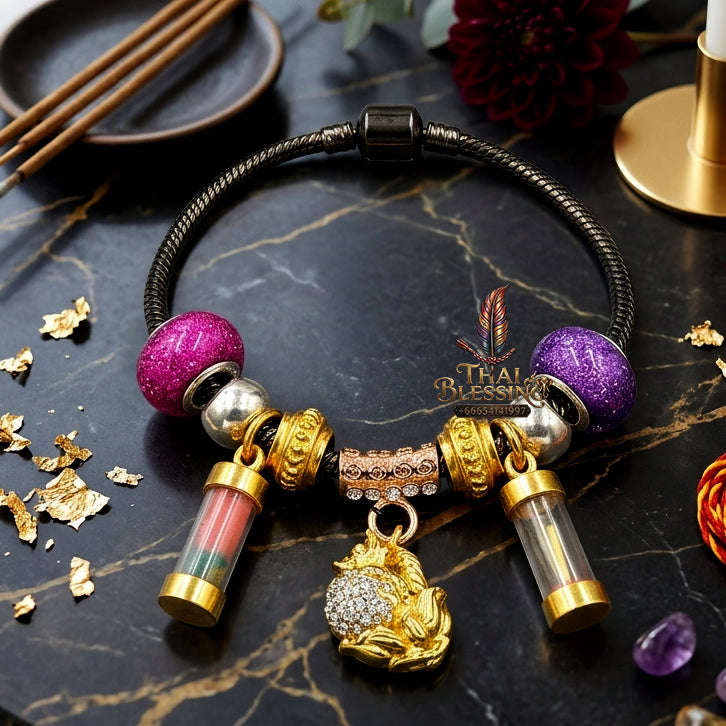 ✨ [The Sovereign of Infinite Allure: The Master-Edition] Sacred "Soi Mongkhon Chingchok 9 Hang" (The 9-Tailed Fox Sovereign Necklace) Thai Blessing Co By RURUECHA