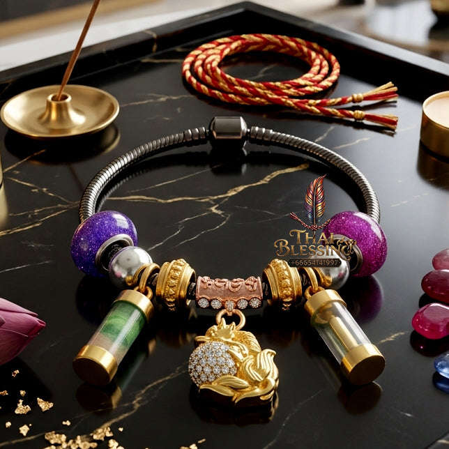 ✨ [The Sovereign of Infinite Allure: The Master-Edition] Sacred "Soi Mongkhon Chingchok 9 Hang" (The 9-Tailed Fox Sovereign Necklace) Thai Blessing Co By RURUECHA