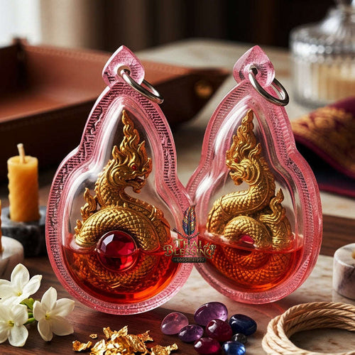 ✨ [The Sovereign of Infinite Aquatic Wealth & Serpent-Fortune: The 2026 "Grand-Master" Edition] Sacred "Phayanak Chao Sap (The Sovereign Naga-Lord of Infinite Treasure)" – Special "Sacred Brass & Kai Daeng Oil" Thai Blessing Co By RURUECHA