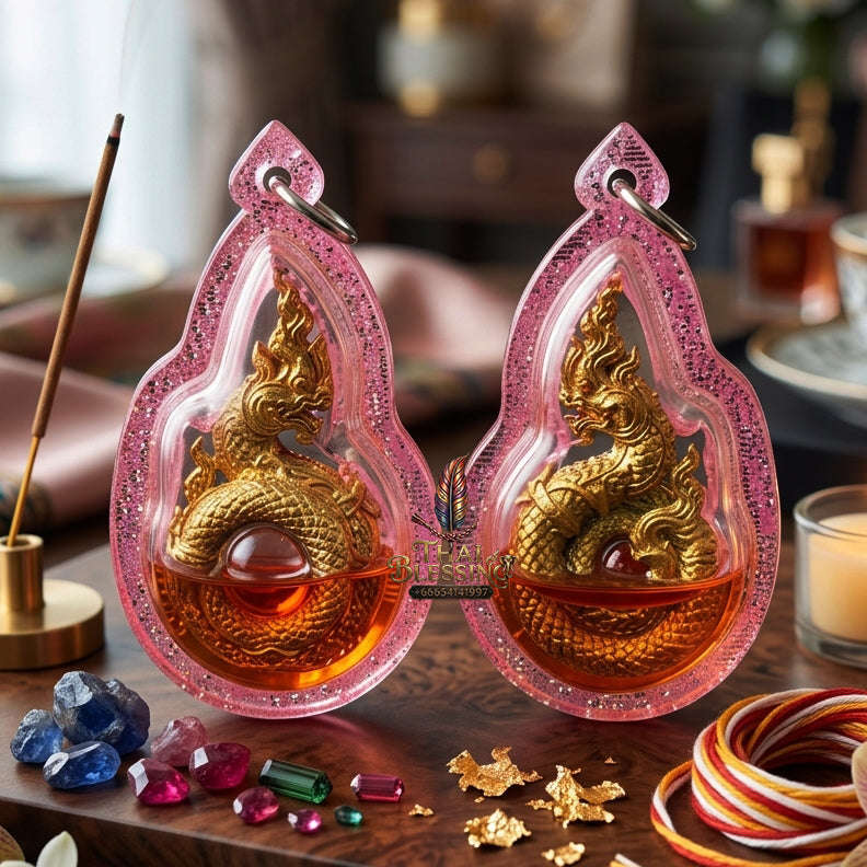 ✨ [The Sovereign of Infinite Aquatic Wealth & Serpent-Fortune: The 2026 "Grand-Master" Edition] Sacred "Phayanak Chao Sap (The Sovereign Naga-Lord of Infinite Treasure)" – Special "Sacred Brass & Kai Daeng Oil" Thai Blessing Co By RURUECHA