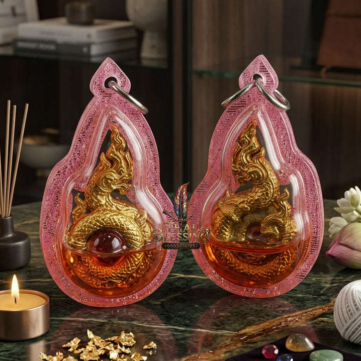 ✨ [The Sovereign of Infinite Aquatic Wealth & Serpent-Fortune: The 2026 "Grand-Master" Edition] Sacred "Phayanak Chao Sap (The Sovereign Naga-Lord of Infinite Treasure)" – Special "Sacred Brass & Kai Daeng Oil" Thai Blessing Co By RURUECHA