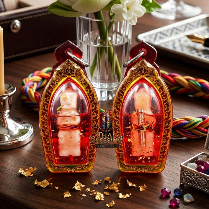 ✨ [The Sovereign of Infinite Attraction & Command: The 2025 "Sacred Bone" Master-Edition] Sacred "Kuman Thong (Bone of the Lightning-Struck)" – Special "Ritual Oil & Bone-Matrix" Immersion – Consecrated by Khru Ba Waeo, Wat Tha O (2025/2568)