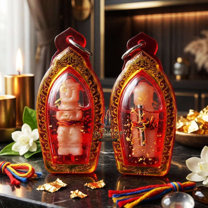 ✨ [The Sovereign of Infinite Attraction & Command: The 2025 "Sacred Bone" Master-Edition] Sacred "Kuman Thong (Bone of the Lightning-Struck)" – Special "Ritual Oil & Bone-Matrix" Immersion – Consecrated by Khru Ba Waeo, Wat Tha O (2025/2568)