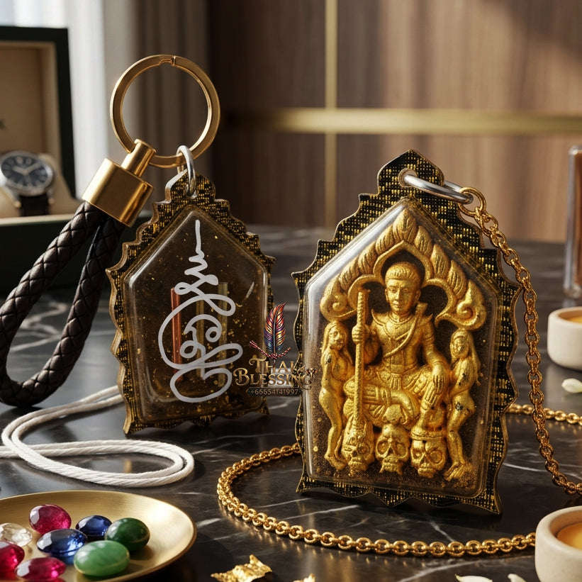 ✨ [The Sovereign of Infinite Attraction & Command: The 2026 "Grand-Master" Edition] Sacred "Khun Phaen Ton Rak Saen Sane (The Sovereign Lover of 100,000 Charms)" – Special "108-Charm Herb & NMP Oil" Thai Blessing Co By RURUECHA