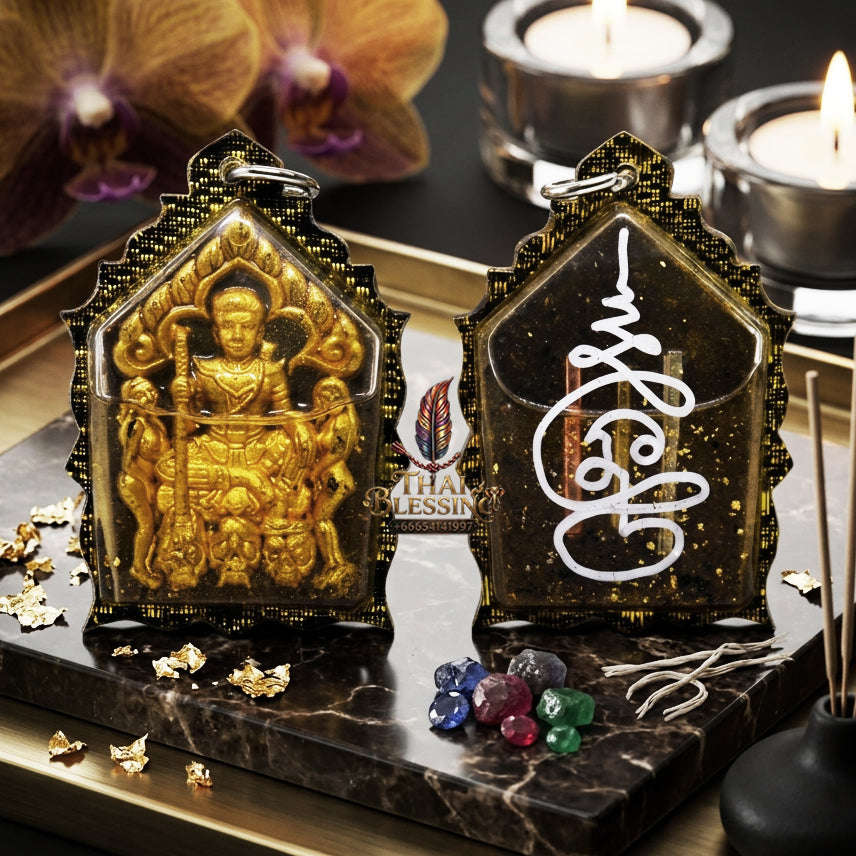 ✨ [The Sovereign of Infinite Attraction & Command: The 2026 "Grand-Master" Edition] Sacred "Khun Phaen Ton Rak Saen Sane (The Sovereign Lover of 100,000 Charms)" – Special "108-Charm Herb & NMP Oil" Thai Blessing Co By RURUECHA
