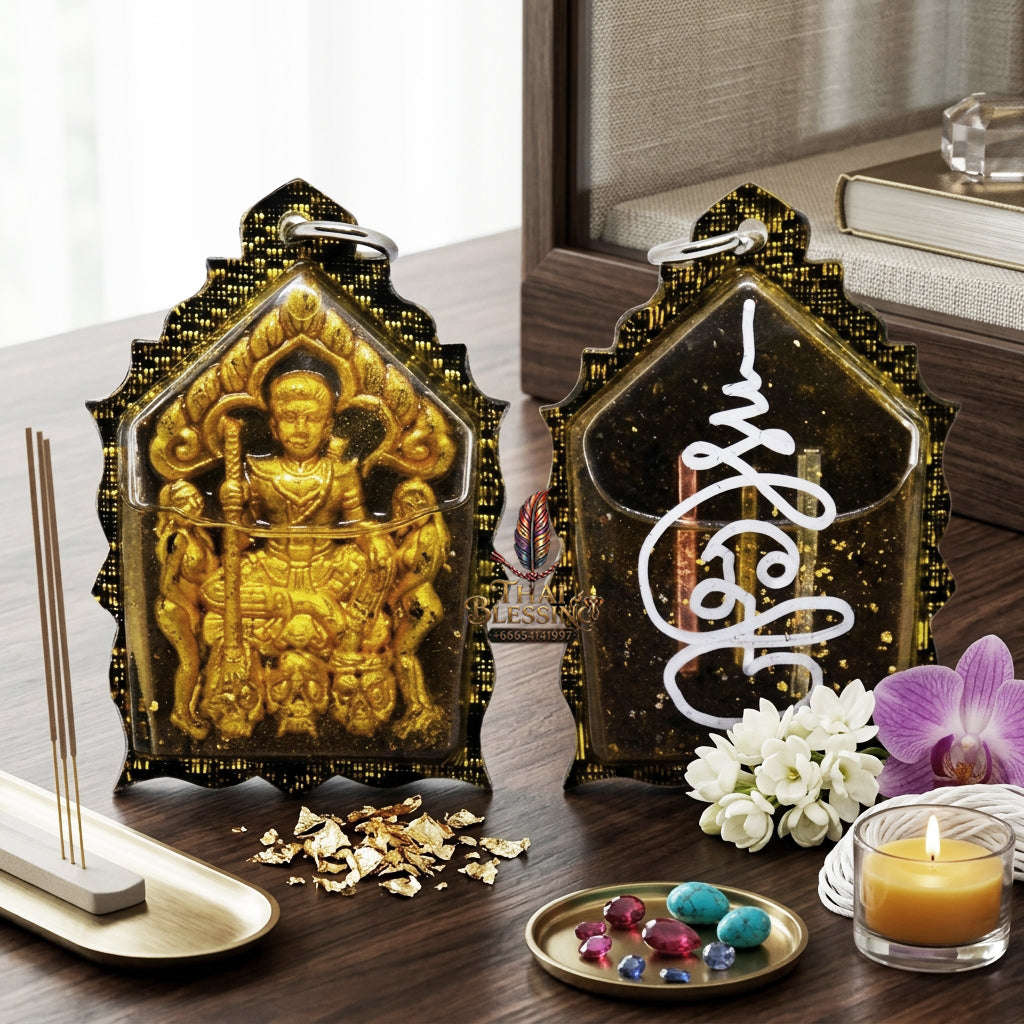 ✨ [The Sovereign of Infinite Attraction & Command: The 2026 "Grand-Master" Edition] Sacred "Khun Phaen Ton Rak Saen Sane (The Sovereign Lover of 100,000 Charms)" – Special "108-Charm Herb & NMP Oil" Thai Blessing Co By RURUECHA