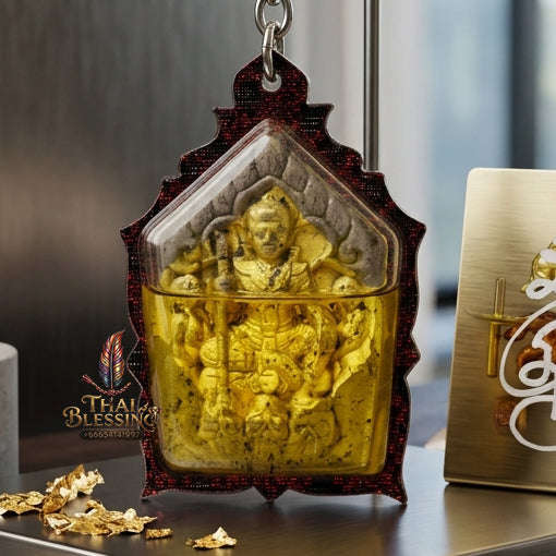 ✨ [The Sovereign of Infinite Attraction & Command: The 2026 "Grand-Master" Edition] Sacred "Khun Phaen Ton Rak Saen Sane (The Sovereign Lover of 100,000 Charms)" – Special "Phrai Kuman Powder & NMP Charm Oil" Thai Blessing Co By RURUECHA