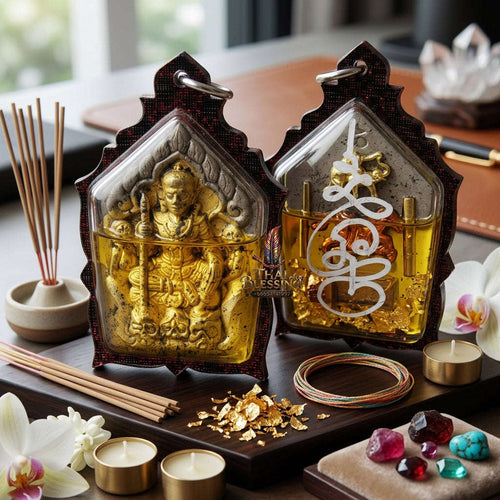 ✨ [The Sovereign of Infinite Attraction & Command: The 2026 "Grand-Master" Edition] Sacred "Khun Phaen Ton Rak Saen Sane (The Sovereign Lover of 100,000 Charms)" – Special "Phrai Kuman Powder & NMP Charm Oil" Thai Blessing Co By RURUECHA
