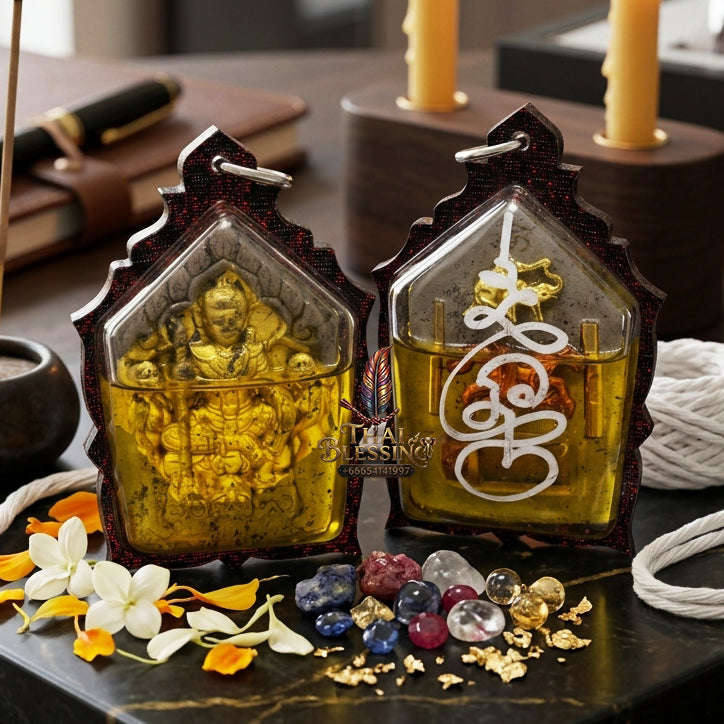 ✨ [The Sovereign of Infinite Attraction & Command: The 2026 "Grand-Master" Edition] Sacred "Khun Phaen Ton Rak Saen Sane (The Sovereign Lover of 100,000 Charms)" – Special "Phrai Kuman Powder & NMP Charm Oil" Thai Blessing Co By RURUECHA