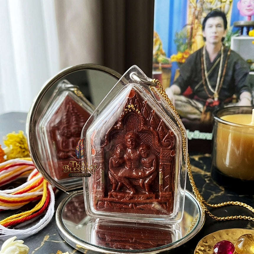 ✨ [The Sovereign of Infinite Attraction & Magnetic Prosperity: The 2026 "Master-Class" Edition] Sacred "Khun Paen Maha Mon Phaya Ngang Pa Cha Da (The Grand Master of Seduction & Stealth-Prosperity)" – Special "Charm-Powder & Sacred Oil" Thai