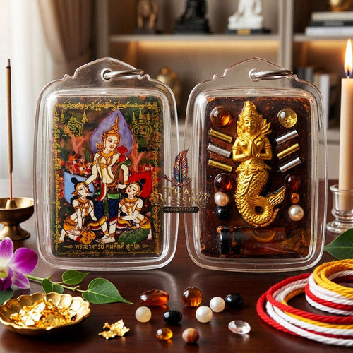 ✨ [The Sovereign of Infinite Attraction & Professional Mastery: The 2026 "Grand-Master" Edition] Sacred "Locket Phet Phaya Thon (The Sovereign of Celestial Charm)" – Special "Aura-Amplification" Thai Blessing Co By RURUECHA