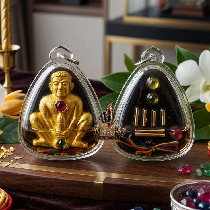 ✨ [The Sovereign of Infinite Attraction & Raw Esoteric Influence: The 2026 "Legacy-Elite" Edition] Sacred "Pu Poe (The Ancient Master of Primal Desire)" – Special "108-Herb Powder, Cemetery Soil & Maha Sane-NMP Oil" Thai Blessing Co By RURUECHA
