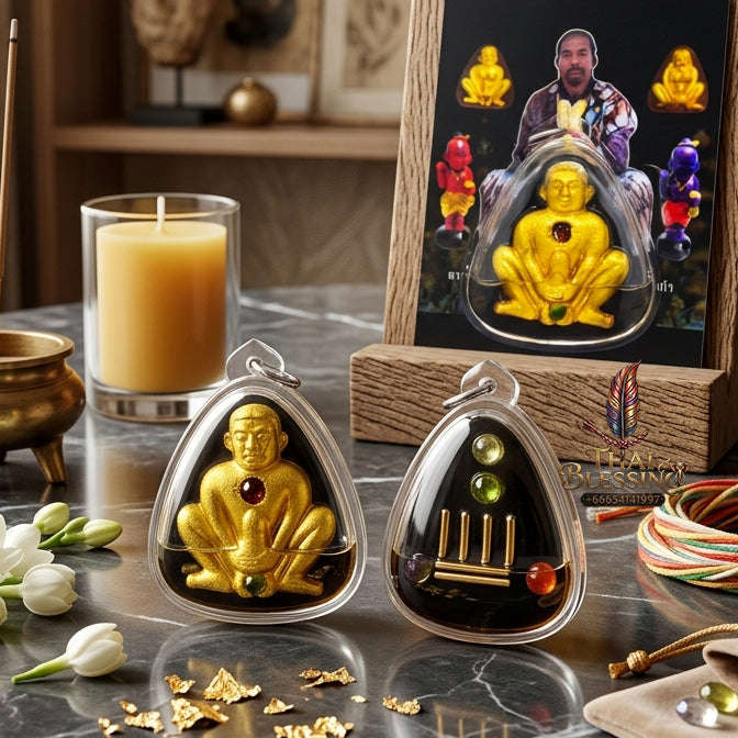 ✨ [The Sovereign of Infinite Attraction & Raw Esoteric Influence: The 2026 "Legacy-Elite" Edition] Sacred "Pu Poe (The Ancient Master of Primal Desire)" – Special "108-Herb Powder, Cemetery Soil & Maha Sane-NMP Oil" Thai Blessing Co By RURUECHA