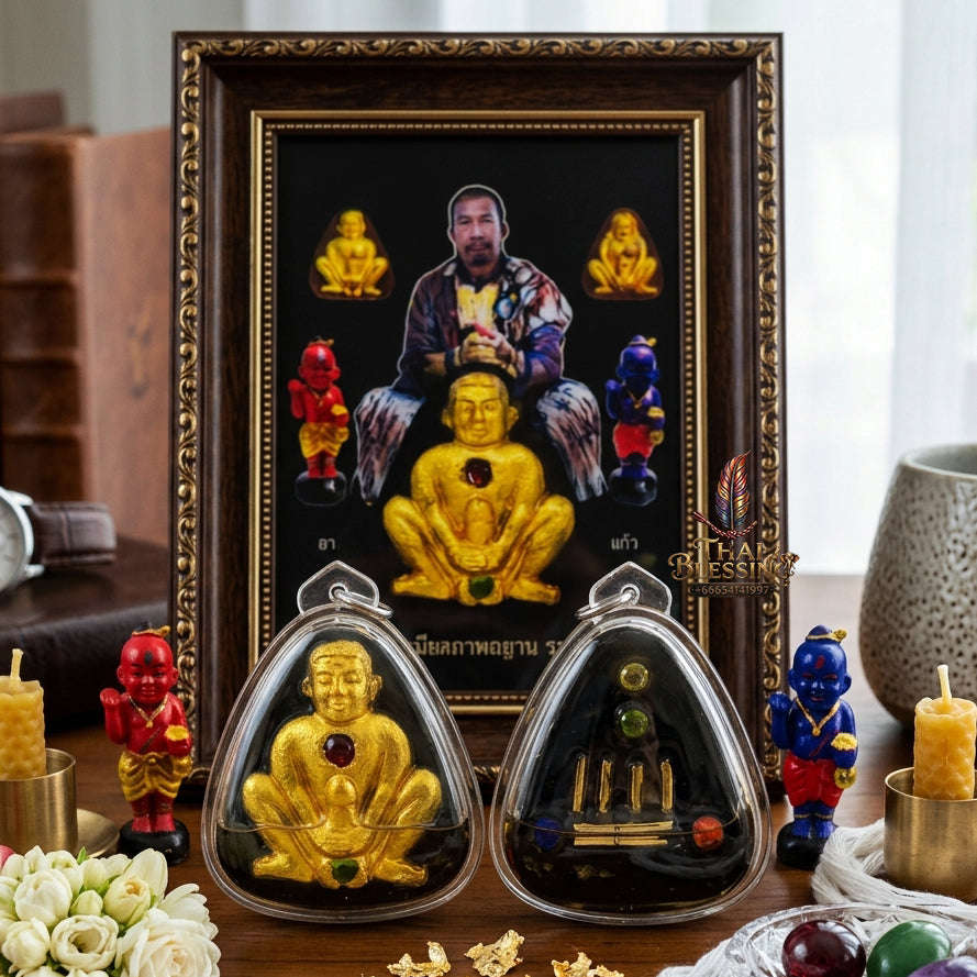 ✨ [The Sovereign of Infinite Attraction & Raw Esoteric Influence: The 2026 "Legacy-Elite" Edition] Sacred "Pu Poe (The Ancient Master of Primal Desire)" – Special "108-Herb Powder, Cemetery Soil & Maha Sane-NMP Oil" Thai Blessing Co By RURUECHA
