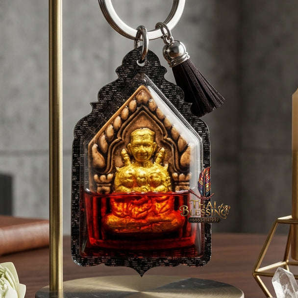 ✨ [The Sovereign of Infinite Attraction: The 2018 "Legendary Allure" Master-Edition] Sacred "Phra Khun Paen Nang Lom" (The Lord of Enchantment & The Circle of Desire) – Special "108-Herb Powder & Wan Kai Dang Thai Blessing Co By RURUECHA