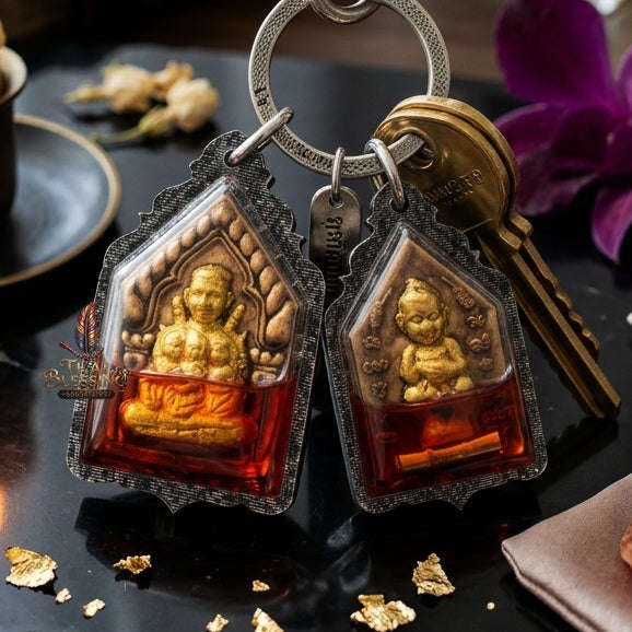 ✨ [The Sovereign of Infinite Attraction: The 2018 "Legendary Allure" Master-Edition] Sacred "Phra Khun Paen Nang Lom" (The Lord of Enchantment & The Circle of Desire) – Special "108-Herb Powder & Wan Kai Dang Thai Blessing Co By RURUECHA
