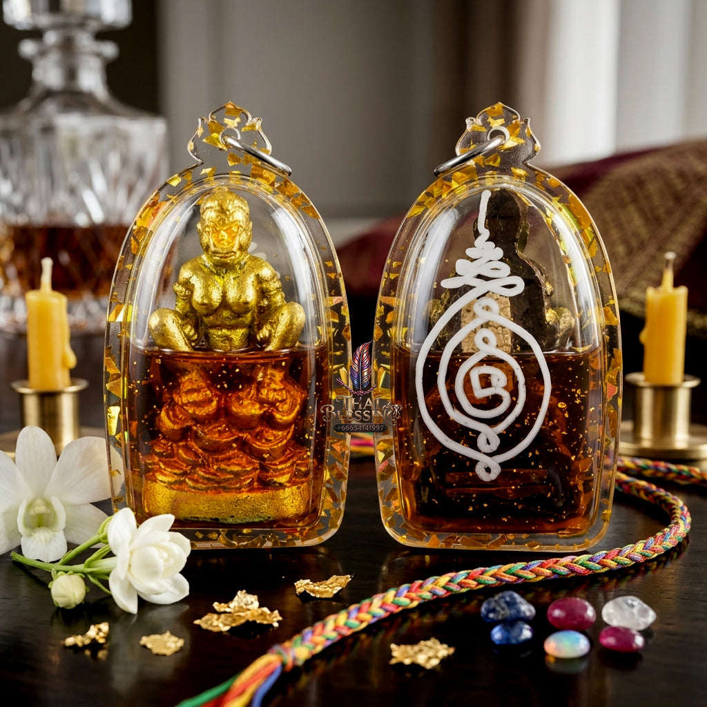 ✨ [The Sovereign of Infinite Attraction: The 2026 Master-Edition] Sacred "Mae Per - Lanna Saneh Mantra" (The Ancestress of Divine Allure) – Special "Occult Herb Powder" Matrix – Encased in "Ya Faed" Thai Blessing Co By RURUECHA