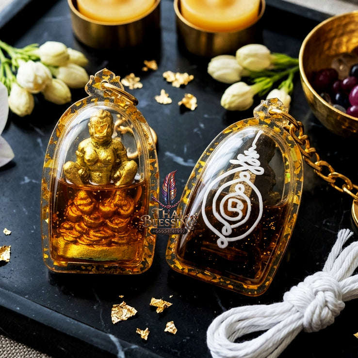 ✨ [The Sovereign of Infinite Attraction: The 2026 Master-Edition] Sacred "Mae Per - Lanna Saneh Mantra" (The Ancestress of Divine Allure) – Special "Occult Herb Powder" Matrix – Encased in "Ya Faed" Thai Blessing Co By RURUECHA