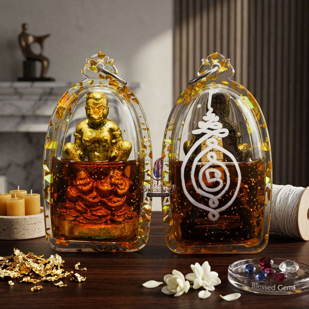 ✨ [The Sovereign of Infinite Attraction: The 2026 Master-Edition] Sacred "Mae Per - Lanna Saneh Mantra" (The Ancestress of Divine Allure) – Special "Occult Herb Powder" Matrix – Encased in "Ya Faed" Thai Blessing Co By RURUECHA