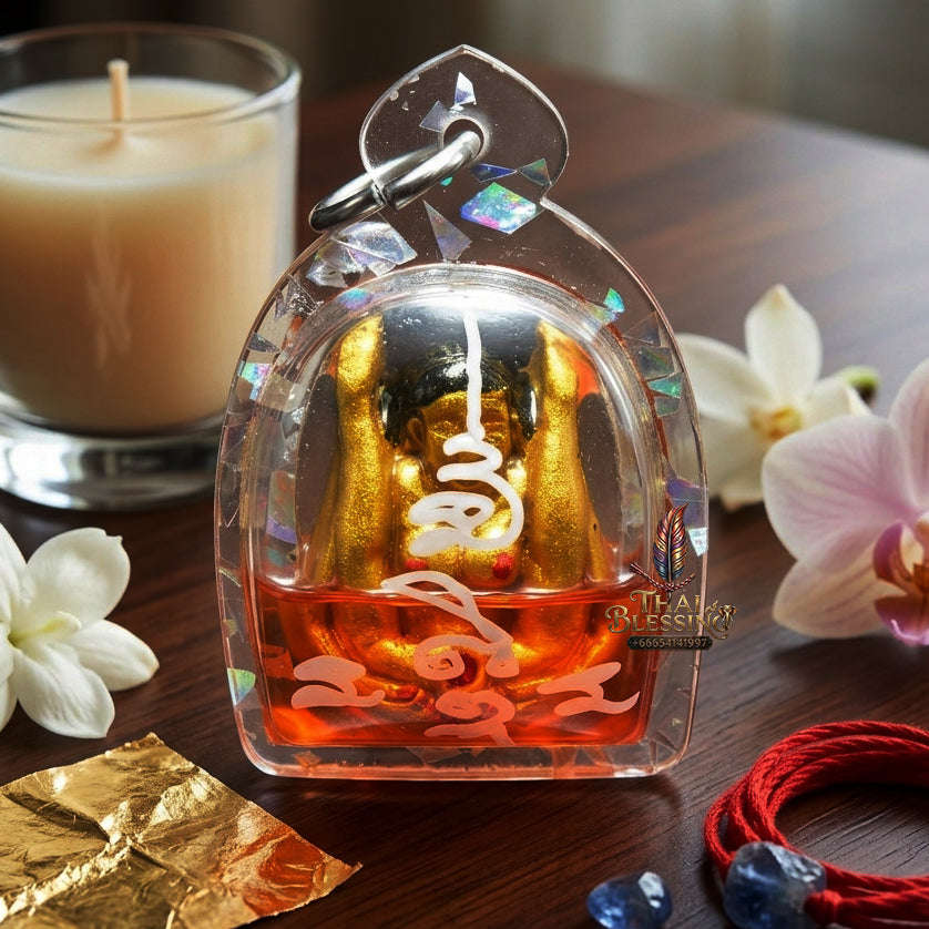 ✨ [The Sovereign of Infinite Attraction: The 2026 Master-Edition] Sacred "Mae Per - Maha Saneh" (The Ancestress of Divine Allure) – Special "Occult Herb Powder" Matrix – Encased in "Nang Plee" (The Ancestral Muse) Attraction Oil Thai Blessing