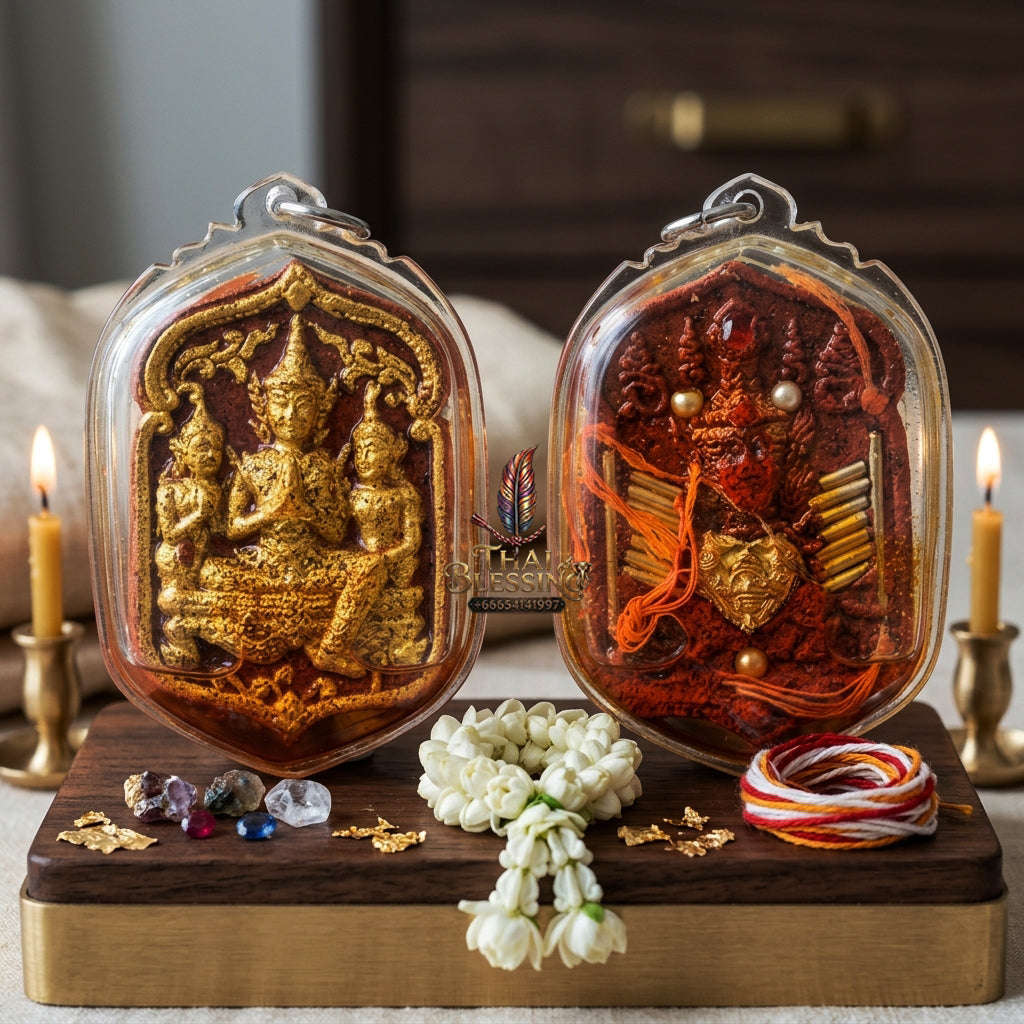 ✨ [The Sovereign of Infinite Attraction: The Master-Edition] Sacred "Phet Phaya Thon" (The Celestial Spirit of Divine Allure) – Special "High-Vibration Herb-Matrix & Blessed-Oil" Immersion Thai Blessing Co By RURUECHA