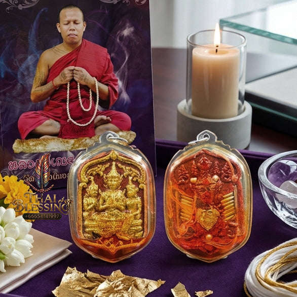 ✨ [The Sovereign of Infinite Attraction: The Master-Edition] Sacred "Phet Phaya Thon" (The Celestial Spirit of Divine Allure) – Special "High-Vibration Herb-Matrix & Blessed-Oil" Immersion Thai Blessing Co By RURUECHA