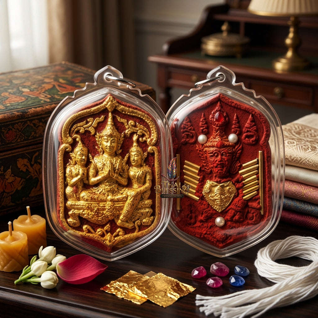 ✨ [The Sovereign of Infinite Attraction: The Master-Edition] Sacred "Phet Phaya Thon" (The Celestial Spirit of Divine Allure) – Special "High-Vibration Herb-Matrix & Blessed-Oil" Immersion Thai Blessing Co By RURUECHA