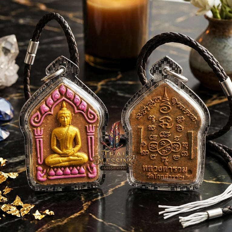 ✨ [The Sovereign of Infinite Aura-Radiance & Commercial Magnetism: The 2026 "Grand-Master" Edition] Sacred "Phra Khun Phaen Na Na Thong (The Sovereign Sovereign of Radiant Prosperity)" – Special "Ancient Takian-Wood & Dual-Silver Takrut" Thai