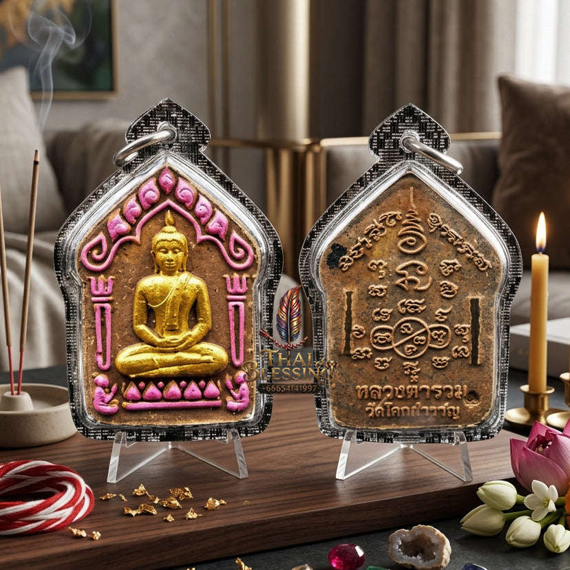 ✨ [The Sovereign of Infinite Aura-Radiance & Commercial Magnetism: The 2026 "Grand-Master" Edition] Sacred "Phra Khun Phaen Na Na Thong (The Sovereign Sovereign of Radiant Prosperity)" – Special "Ancient Takian-Wood & Dual-Silver Takrut" Thai