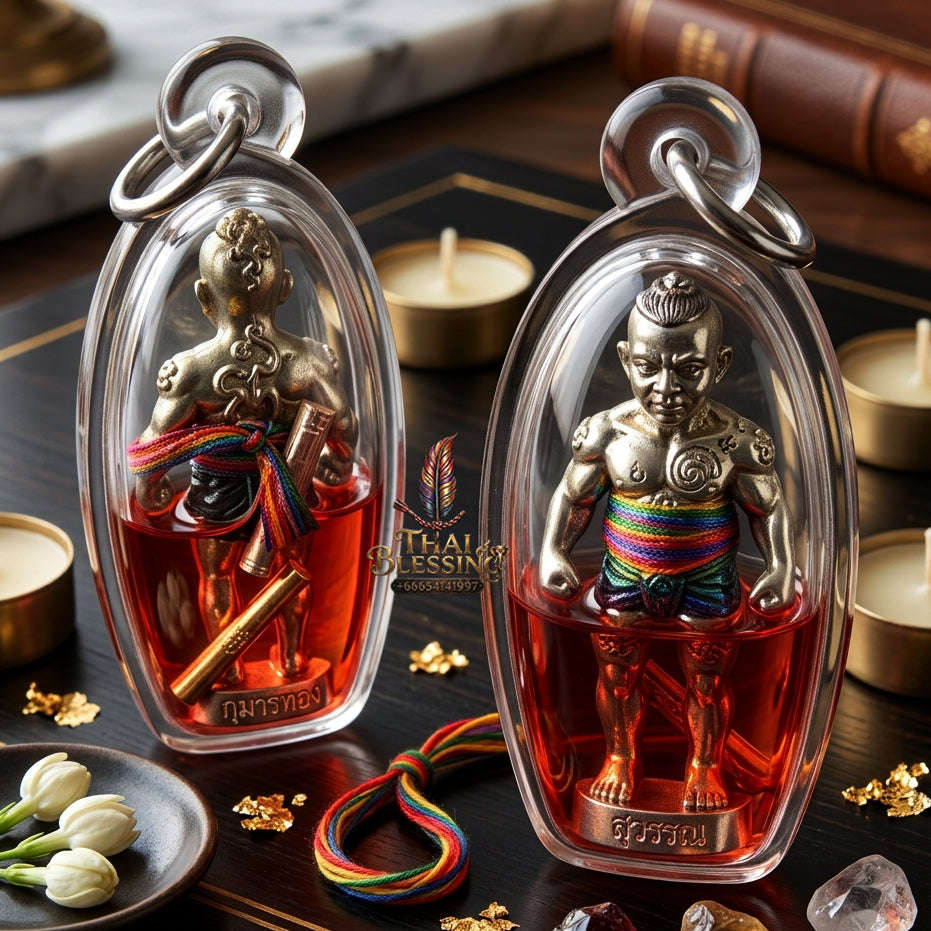 ✨ [The Sovereign of Infinite Authority: The 2026 Master-Edition] Sacred "Phayon Maha Amnat" (The Guardian-Effigy of Supreme Command) – Special "White-Bronze Matrix & Blessed Herb-Oil" Immersion – Embedded with "Phokhasap" (Wealth-Treasury)