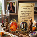 ✨ [The Sovereign of Infinite Childhood-Spirit Guidance & Absolute Manifestation: The 2026 "Grand-Master" Sovereign Edition] Sacred "Locket Kuman Thong Phet Kla (The Sovereign Diamond-Valiant Guardian)" – Special "Bone-Carved & Ivory-Sarika"