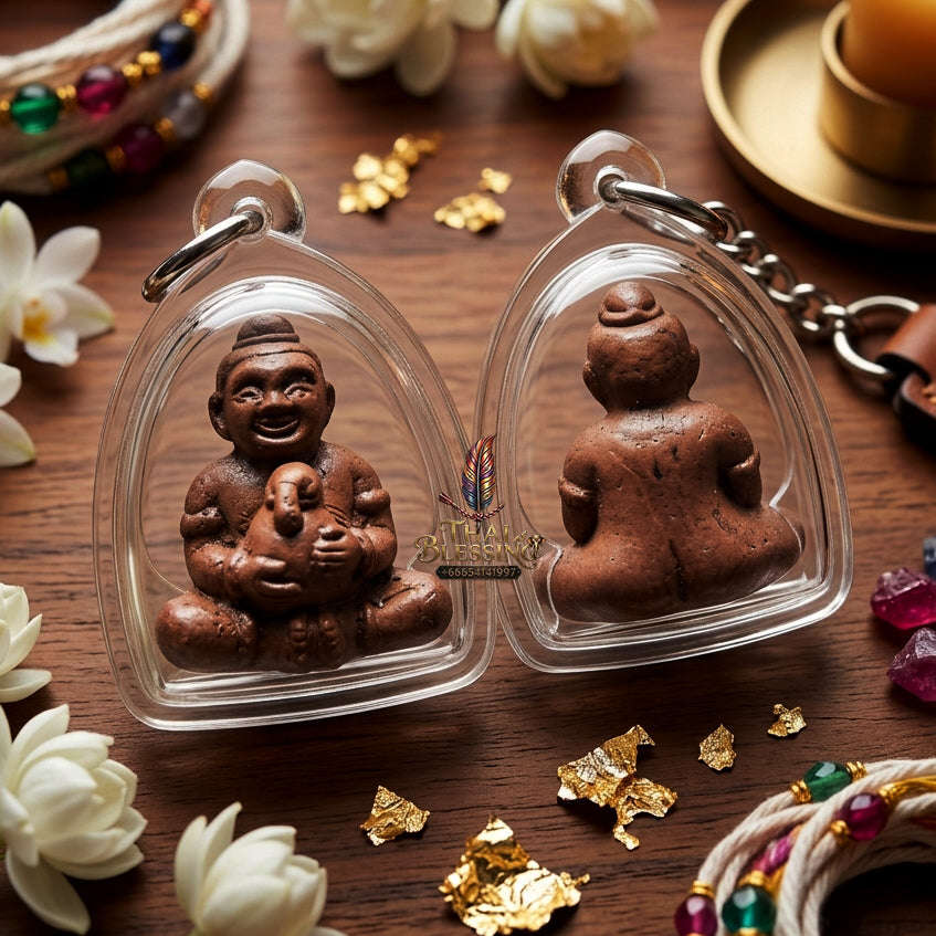 ✨ [The Sovereign of Infinite Commercial Abundance & Prosperity-Growth: The 2026 "Grand-Master" Edition] Sacred "Kumarn Thong Jam-Mam (The Sovereign Patron of Childhood Prosperity)" – Special "Silver-Tantra & Sacred-Mineral" Thai Blessing Co By