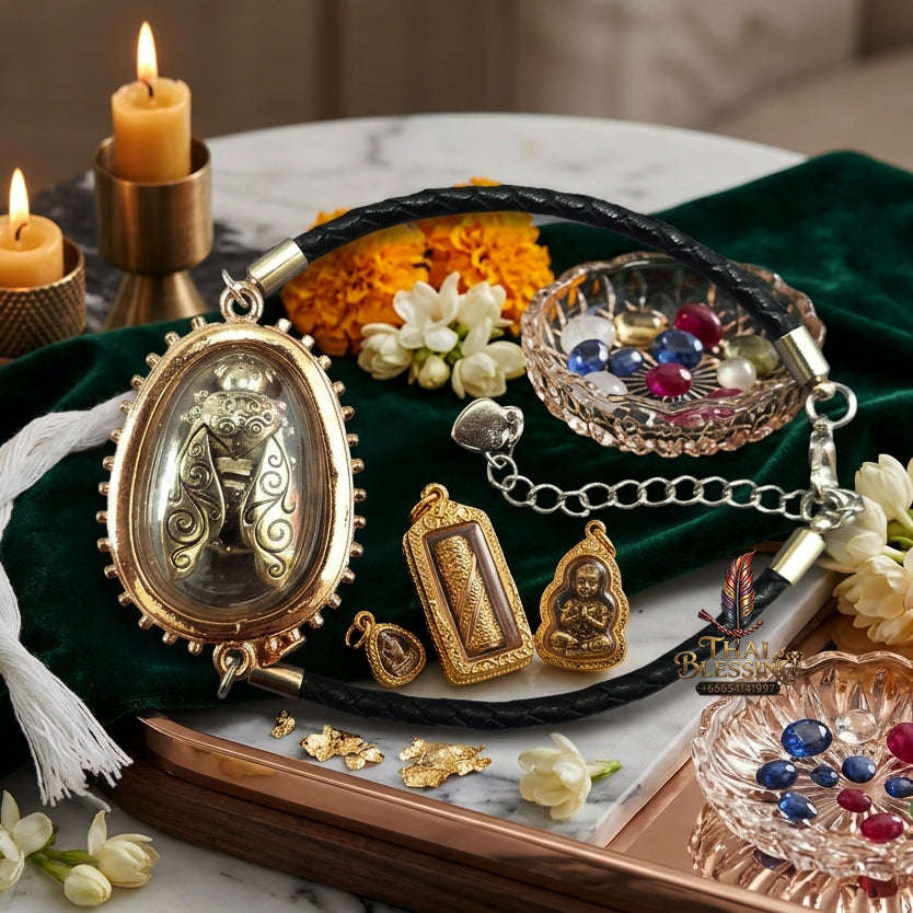 ✨ [The Sovereign of Infinite Commercial Gravity & Prosperity: The 2026 "Grand-Master" Edition] Sacred "Malaengphu Kham (The Celestial Wealth-Bee)" – Special "White-Gold Alloy & Maha Wan-Wian Immersion" Thai Blessing Co By RURUECHA