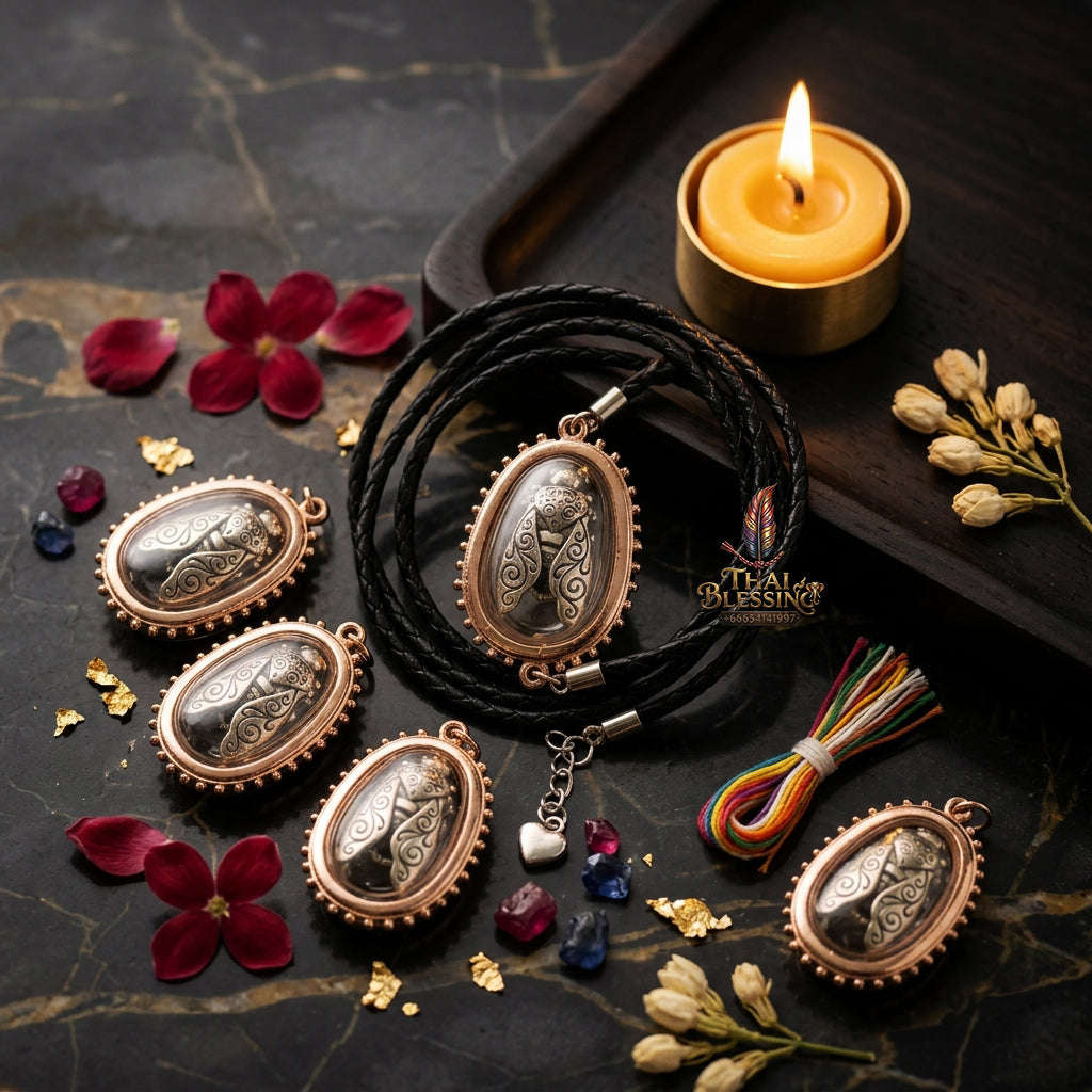 ✨ [The Sovereign of Infinite Commercial Gravity & Prosperity: The 2026 "Grand-Master" Edition] Sacred "Malaengphu Kham (The Celestial Wealth-Bee)" – Special "White-Gold Alloy & Maha Wan-Wian Immersion" Thai Blessing Co By RURUECHA