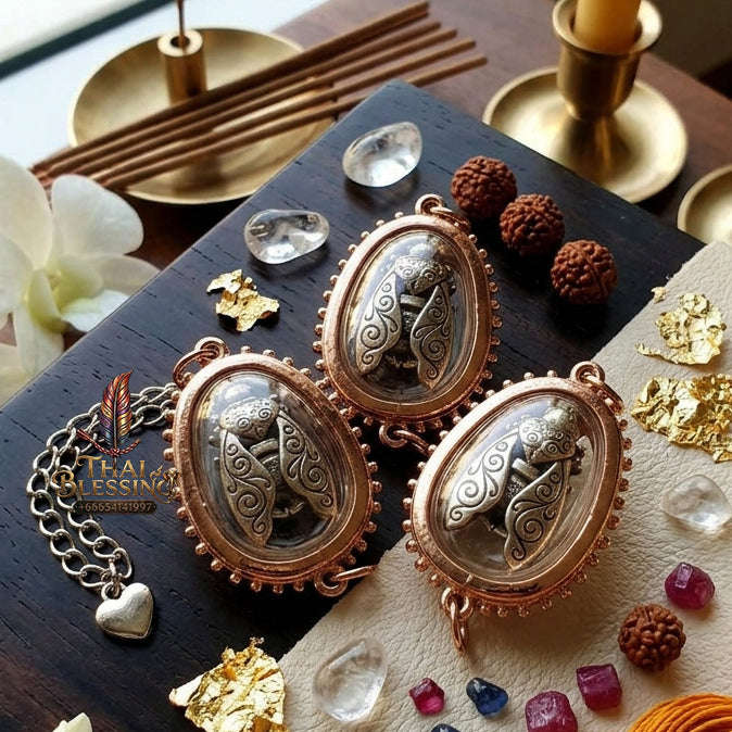 ✨ [The Sovereign of Infinite Commercial Gravity & Prosperity: The 2026 "Grand-Master" Edition] Sacred "Malaengphu Kham (The Celestial Wealth-Bee)" – Special "White-Gold Alloy & Maha Wan-Wian Immersion" Thai Blessing Co By RURUECHA