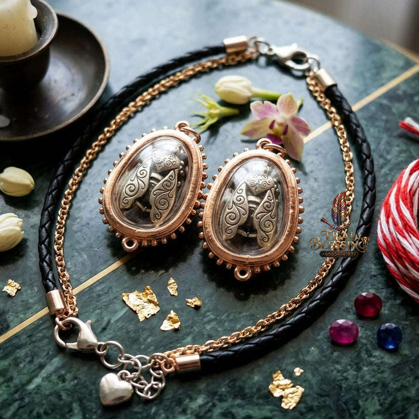 ✨ [The Sovereign of Infinite Commercial Gravity & Prosperity: The 2026 "Grand-Master" Edition] Sacred "Malaengphu Kham (The Celestial Wealth-Bee)" – Special "White-Gold Alloy & Maha Wan-Wian Immersion" Thai Blessing Co By RURUECHA