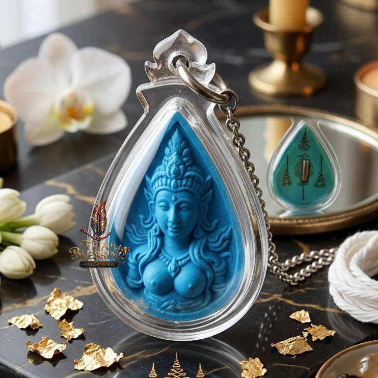 ✨ [The Sovereign of Infinite Desire & Irresistible Attraction: The 2026 "Master-Class" Edition] Sacred "Nang Rakha Maha Sane (The Goddess of Eternal Desire)" – Special "Holy Powder & Herb-Oil" Thai Blessing Co By RURUECHA