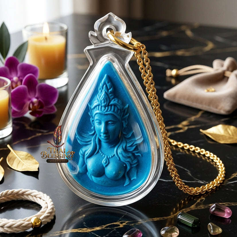 ✨ [The Sovereign of Infinite Desire & Irresistible Attraction: The 2026 "Master-Class" Edition] Sacred "Nang Rakha Maha Sane (The Goddess of Eternal Desire)" – Special "Holy Powder & Herb-Oil" Thai Blessing Co By RURUECHA