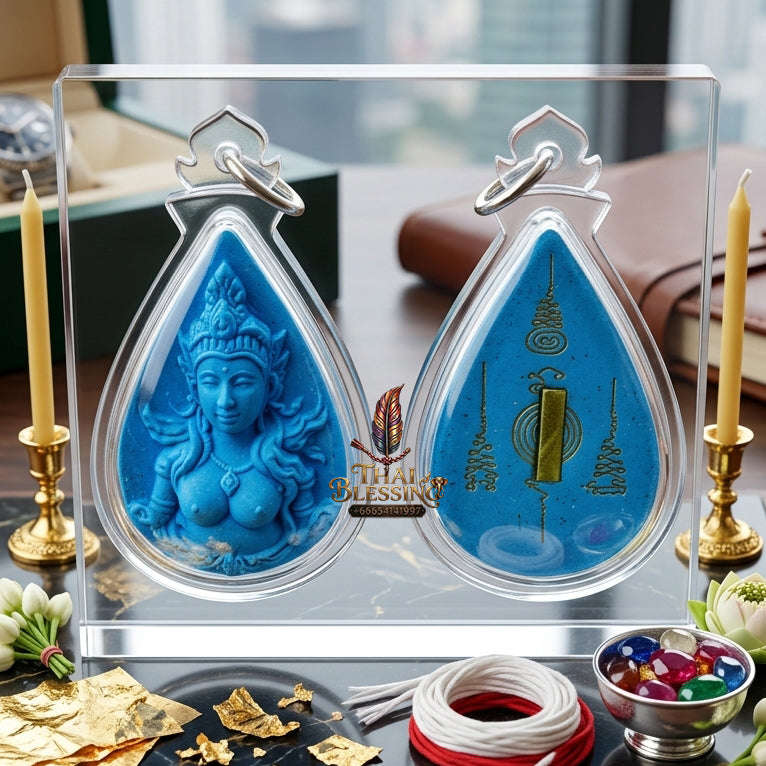 ✨ [The Sovereign of Infinite Desire & Irresistible Attraction: The 2026 "Master-Class" Edition] Sacred "Nang Rakha Maha Sane (The Goddess of Eternal Desire)" – Special "Holy Powder & Herb-Oil" Thai Blessing Co By RURUECHA